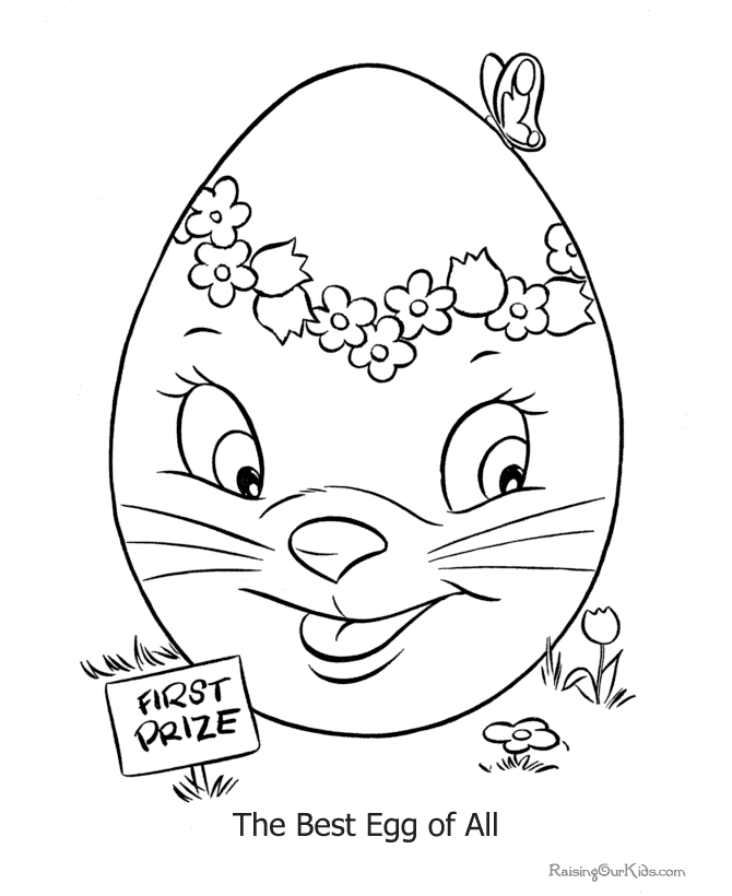 easter eggs to colour worksheets. you will love these color by
