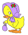 Easter coloring pages of ducks
